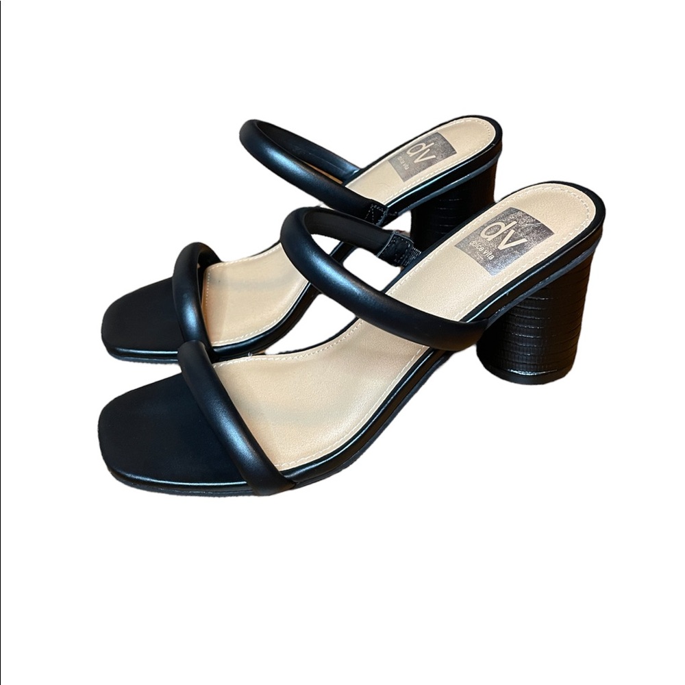 DV by Dolce Vita Black Heeled Sandals